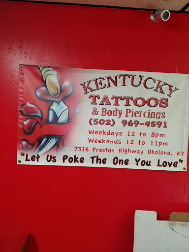 Tattoo Shop «Kentucky Tattoos», reviews and photos, 7316 Preston Hwy, Okolona, KY 40219, USA