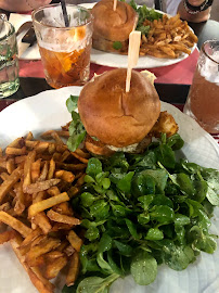 Hamburger végétarien du Restaurant français La Côte et l'Arête à Toulouse - n°2