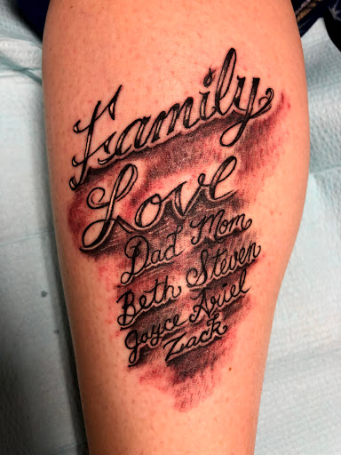 Explore arm tattoo placement ideas, creative tattoo ideas in Seymour, available at American Gypsy Tattoo Corp.