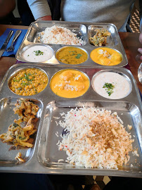 Thali du Restaurant indien moderne L'Indigo de Bourges - Restaurant Indien - n°1