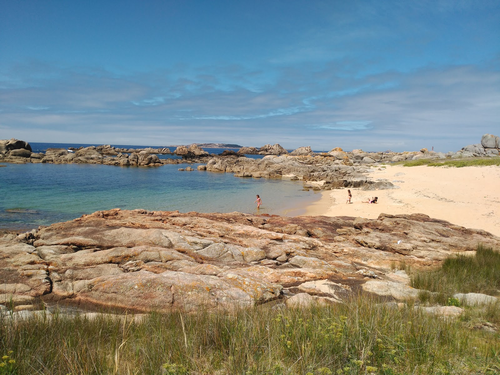 Photo de Praia do Con situé dans une zone naturelle