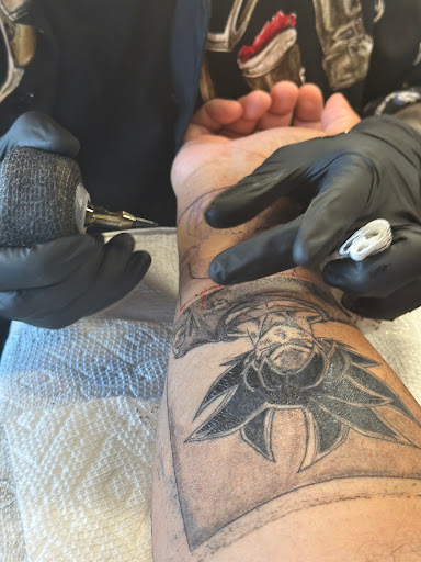 Explore muscle tattoo ideas, creative tattoo ideas in Patchogue, available at East End Tattoo of Patchogue