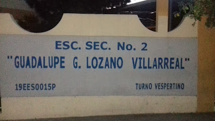 Esc Sec No 2 Guadalupe G. Lozano Villarreal