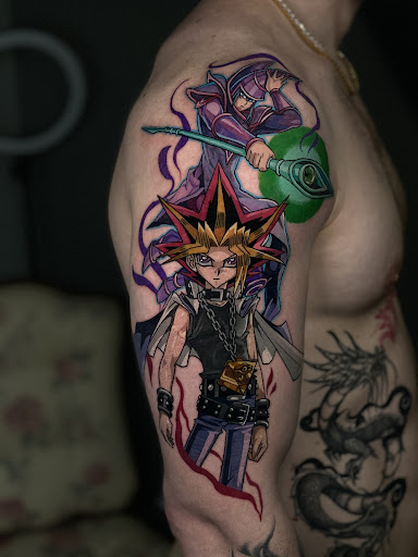 Explore hip and thigh tattoo ideas, creative tattoo ideas in Fort Wayne, available at FullBloom Tattoos