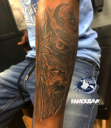 Explore i am the storm tattoo ideas, creative tattoo ideas in Hammond, available at Famous Ink, Inc.