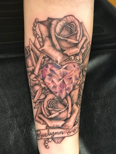 Explore precious moments tattoos ideas, creative tattoo ideas in High Point, available at 21 Aces Tattoo Co.