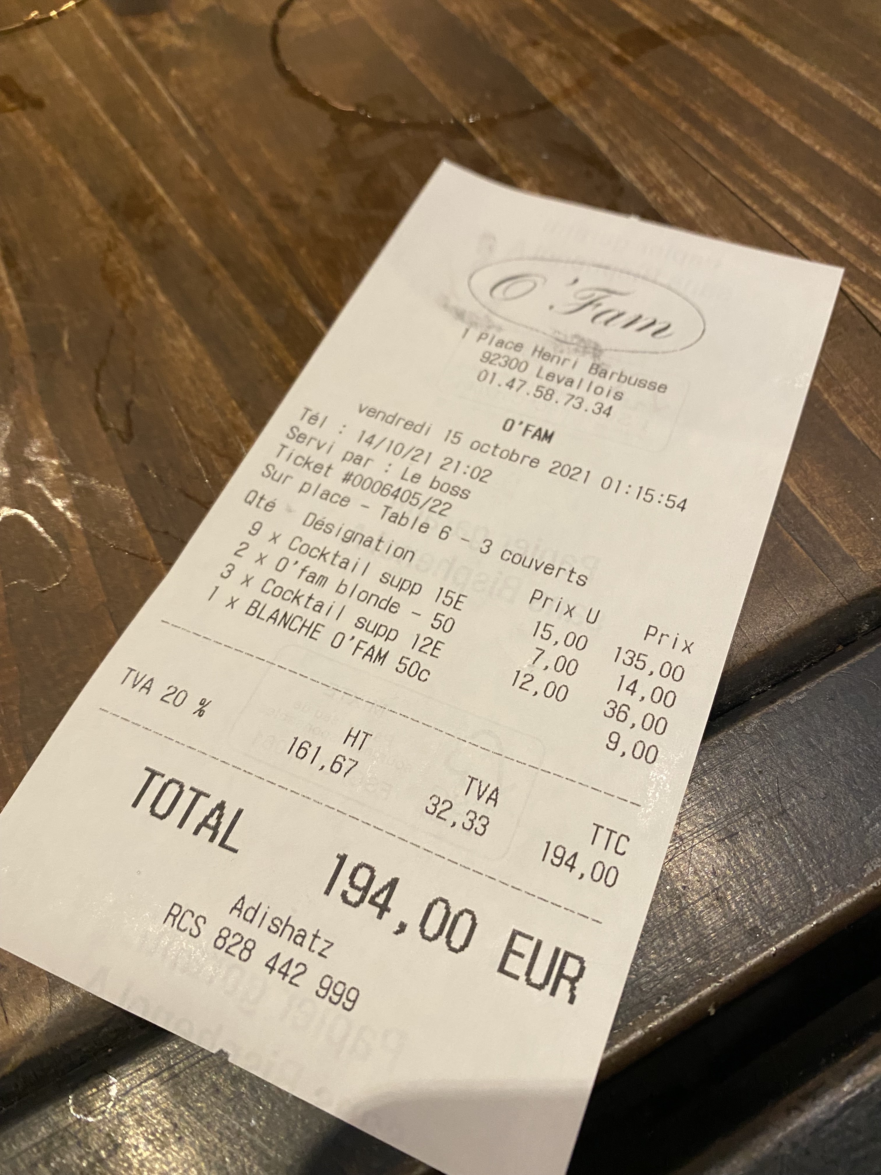 Photo n° 1 de l'avis de Bérengère.a fait le 14/10/2021 à 23:26