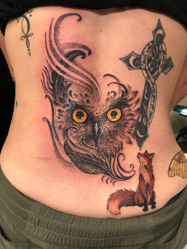 Explore goosebumps tattoo ideas, creative tattoo ideas in Englewood, available at Point of Entry Tattoo