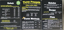 Restauration rapide kebab and tacos à Tourrettes (la carte)