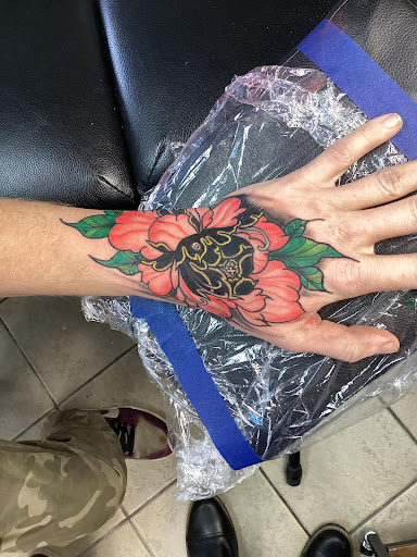 Explore trucker tattoo ideas, creative tattoo ideas in Columbia, available at VillainUS Art