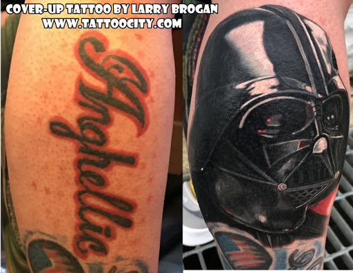 Explore pec tattoo ideas, creative tattoo ideas in Lockport, available at Tattoo City by Larry Brogan