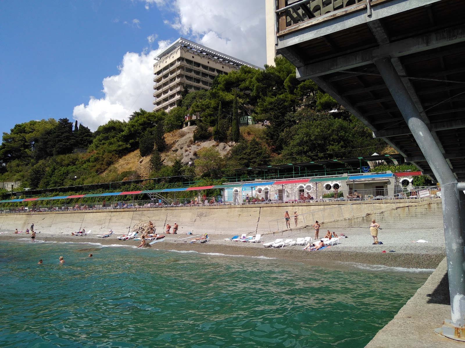 Fotografija Ai-Petri hotel beach in naselje