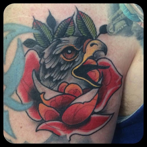 Tattoo Shop «Metropolis Tattoo and Fine Art», reviews and photos, 721 S Elm St Suite 109, Denton, TX 76201, USA