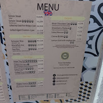 Carte du Tosca Gastro à Nazaré