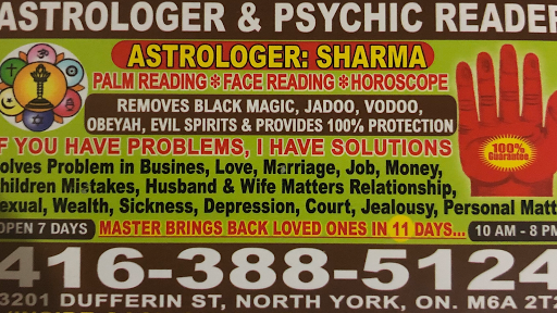 Best Astrologer in Toronto. Famous Psychic Reader Sharma