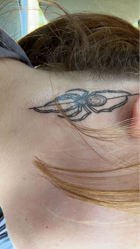 Explore cover up tattoo ideas on ankle, creative tattoo ideas in Fort Wayne, available at Renteria Tattoo Co.