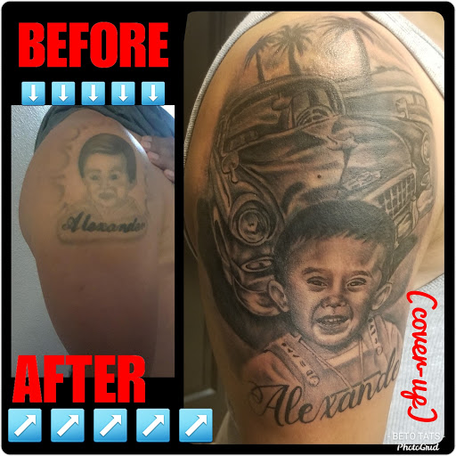 Explore ford tattoo ideas, creative tattoo ideas in Round Rock, available at Beto Tats