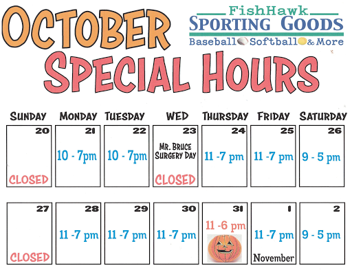 Sporting Goods Store «FishHawk Sporting Goods», reviews and photos, 13446 Boyette Rd, Riverview, FL 33569, USA