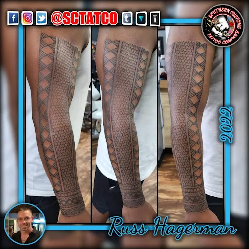 Explore stoner tattoo ideas, creative tattoo ideas in Fayetteville, available at Southern Customs Tattoo Company