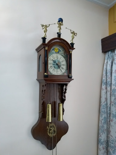 Antique pendulum clock repair
