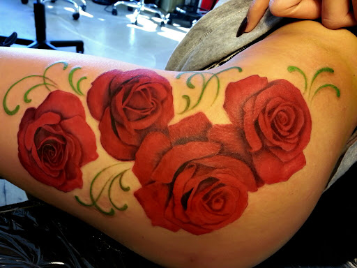 Explore gore tattoo ideas, creative tattoo ideas in Waipahu, available at Inkflicted Tattoo