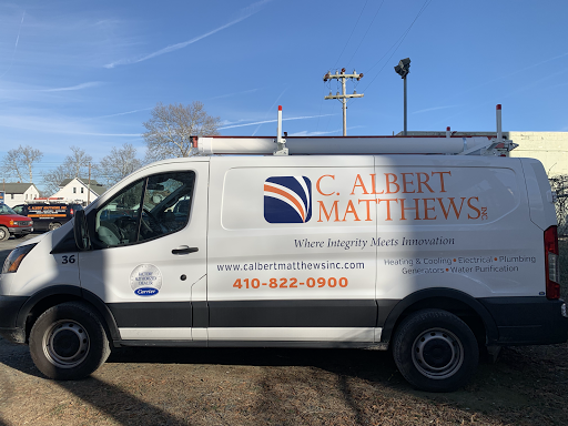 HVAC Contractor «C Albert Matthews Inc», reviews and photos, 500 South St, Easton, MD 21601, USA