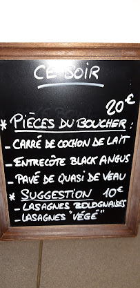 Restaurant Comme Chez Papa et Maman à Sarp menu