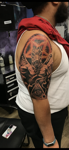 Explore rock music tattoo ideas, creative tattoo ideas in Philadelphia, available at 187 ink tattoo