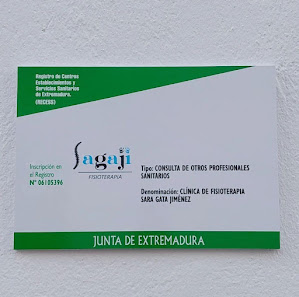 Sagaji Fisioterapia (Sara Gata Jiménez) C. Escavias, 18, 06900 Llerena, Badajoz, España