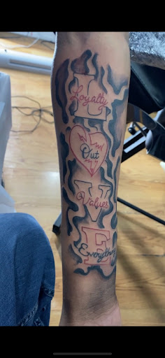 Explore dragon ball super tattoo ideas, creative tattoo ideas in Hagerstown, available at ONE Touch Tattooz (Mod Squad)