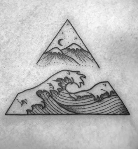 Explore tattoo fill in ideas for men, creative tattoo ideas in Modesto, available at Inkwell Tattoo