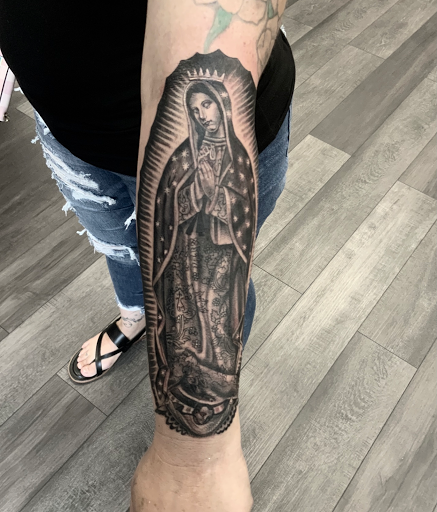Explore gun tattoo ideas, creative tattoo ideas in Silver City, available at Independent Ink Tattoo