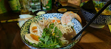 Soupe du Restaurant de nouilles (ramen) Subarashi ramen 鬼金棒 à Paris - n°9