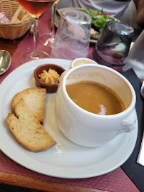 Soupe de potiron du Restaurant français Restaurant Saint Vincent à Saint-Malo - n°8