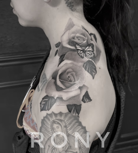 Explore last name tattoo ideas male, creative tattoo ideas in Downey, available at Dotta Ink Tattoo & Piercing Parlour