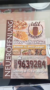 Restaurant turc Idil Döner à Lauingen (le menu)