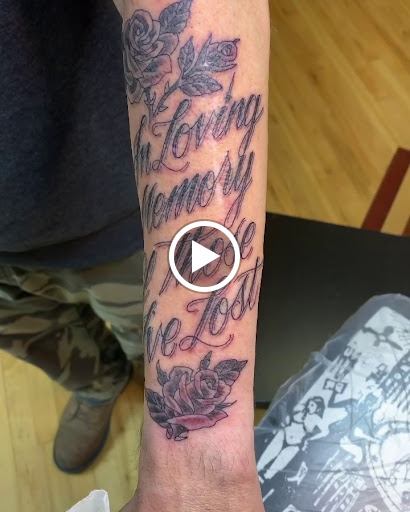 Explore thigh tattoos ideas for guys, creative tattoo ideas in Minneapolis, available at Nokomis Tattoo