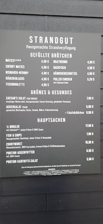 JOHO Broiler Bar à Prerow menu