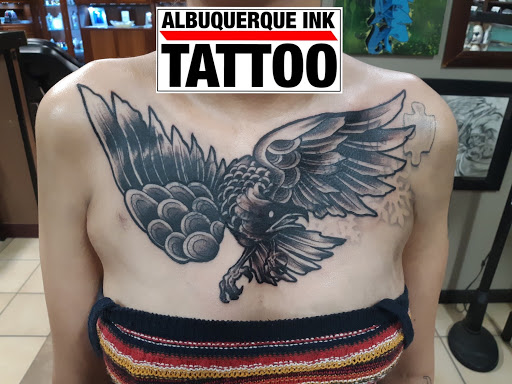 Explore metroid tattoo ideas, creative tattoo ideas in Albuquerque, available at Albuquerque Ink Tattoo