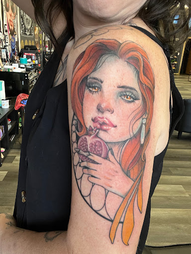 Explore seraphim tattoo ideas, creative tattoo ideas in Moberly, available at The Gilded Lily Tattoo and Piercing