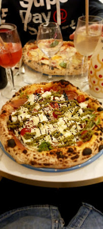 Pizza du Restaurant italien Osteria Bella Vista Da Antonio e Marco à Caluire-et-Cuire - n°3