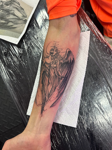 Explore witches knot tattoo ideas, creative tattoo ideas in North Fort Myers, available at Loyal 2 The Coil Tattoos & Body Piercings