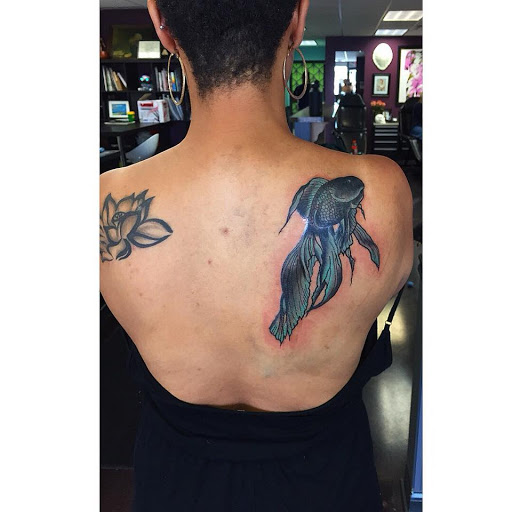 Explore lucky 13 tattoo ideas, creative tattoo ideas in Saint Paul, available at Aloha Art Collective Tattoo