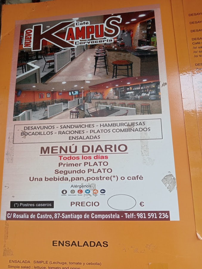 cafeteria Nuevo Kampus