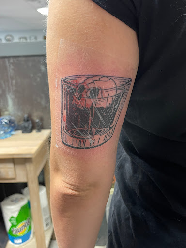 Explore women's leg tattoo ideas, creative tattoo ideas in Nashville, available at One Drop Ink Tattoo Parlour and Gallery