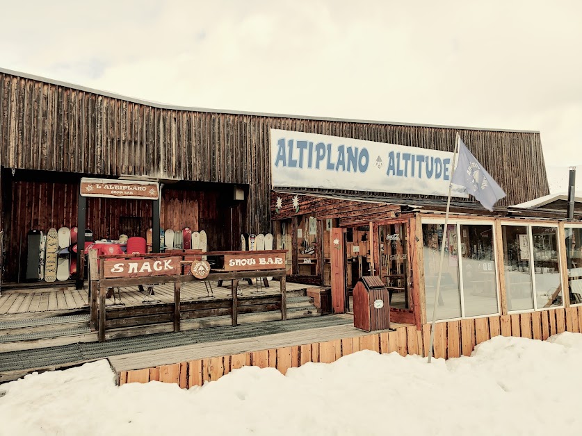 Restaurant-Snack Altiplano Altitude La Foux à Allos (Alpes-de-Haute-Provence 04)