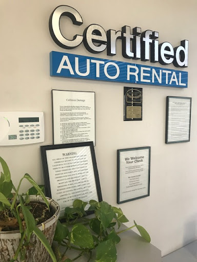 Certified Auto Rent & Leasing