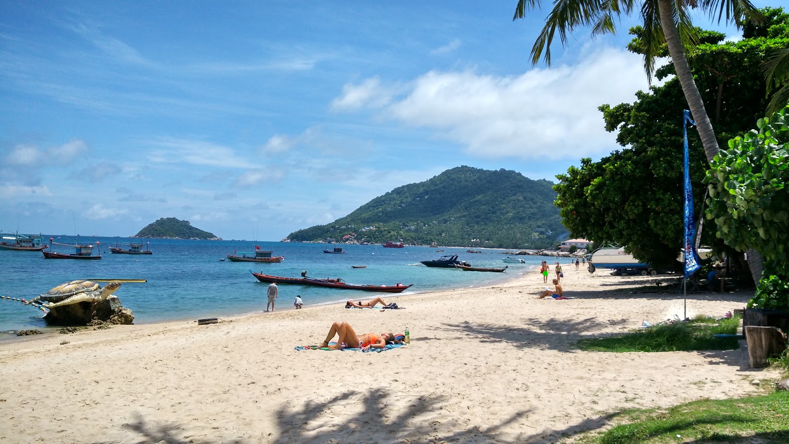 Foto di Mae Haad Beach con spiaggia spaziosa