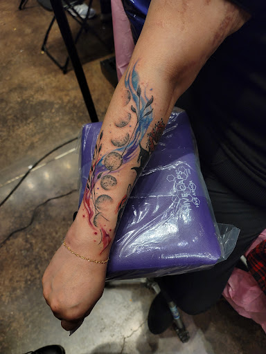 Explore chevy bowtie tattoo ideas, creative tattoo ideas in Hillsboro, available at Reflections Art Gallery and Studio