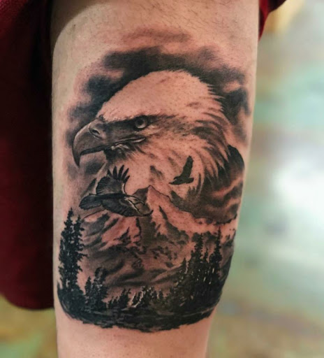 Explore memorial tattoo ideas for grandfather, creative tattoo ideas in Spokane, available at Feel Good Ink